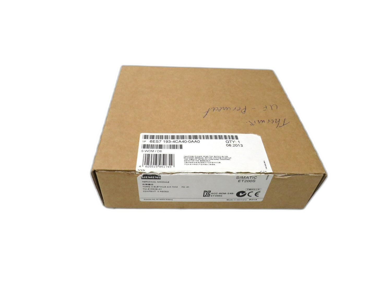 SIEMENS 6ES7193-4CA40-0AA0 6ES7 193-4CA40-0AA0 Lot of 3 New