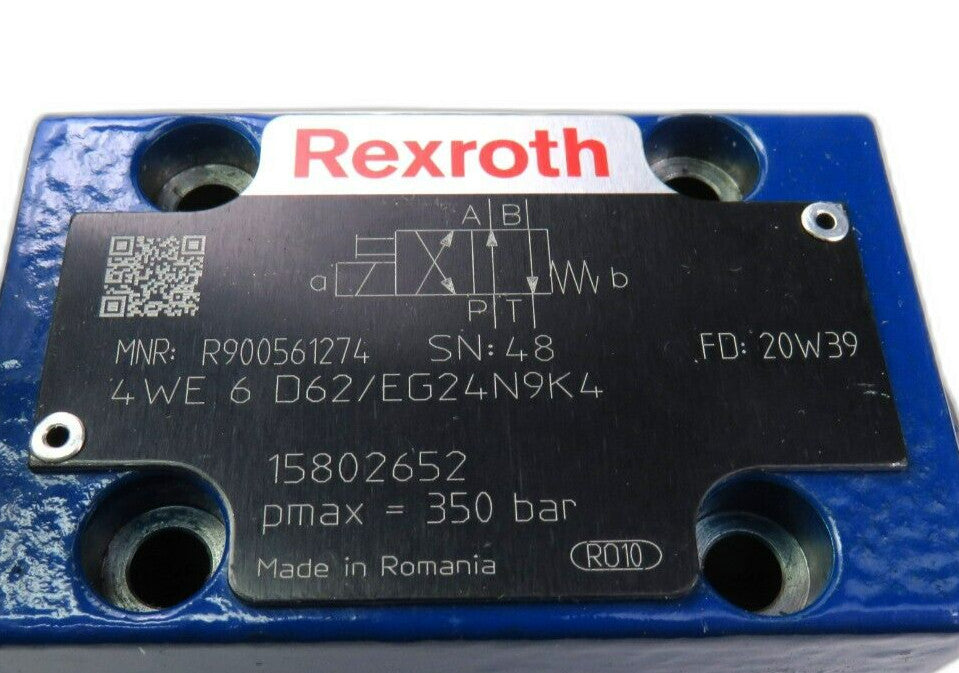 Rexroth Bosch R900561274 4we6d62/Eg24n9k4 R900561274 New