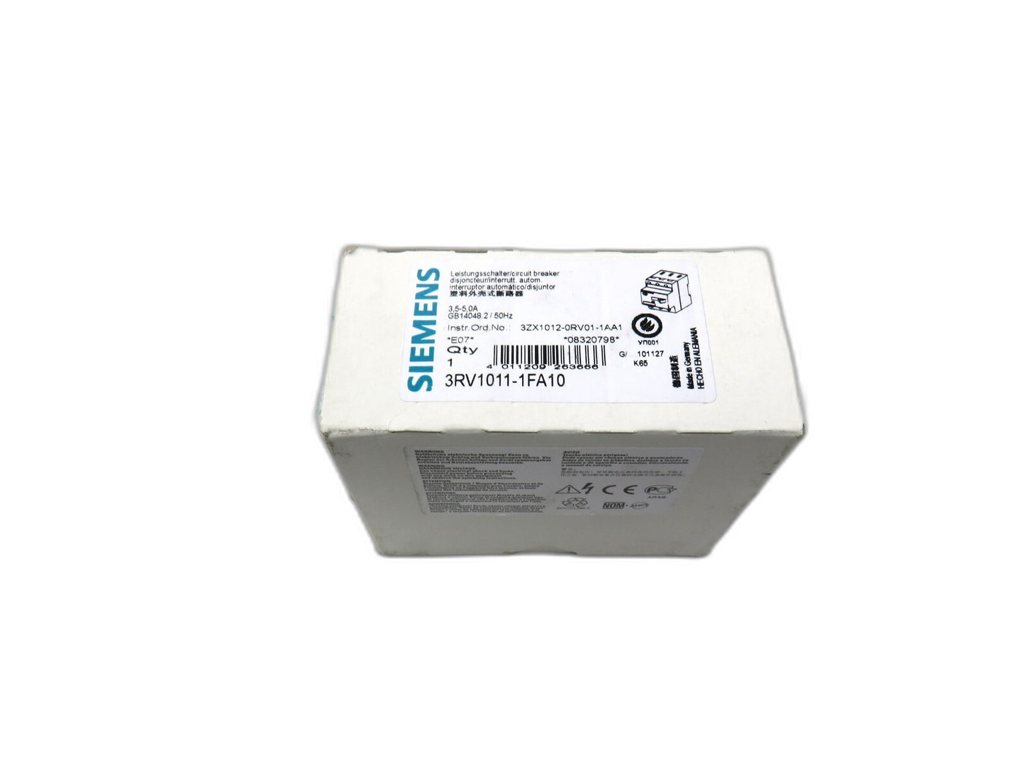 SIEMENS 3RV1011-1FA10 New