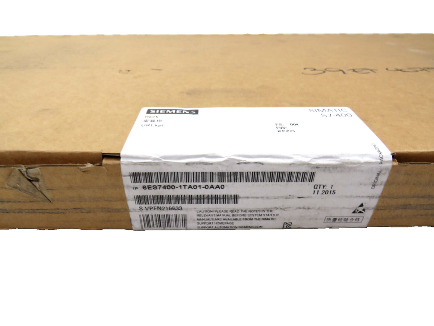 SIEMENS 6ES7400-1TA01-0AA0 New