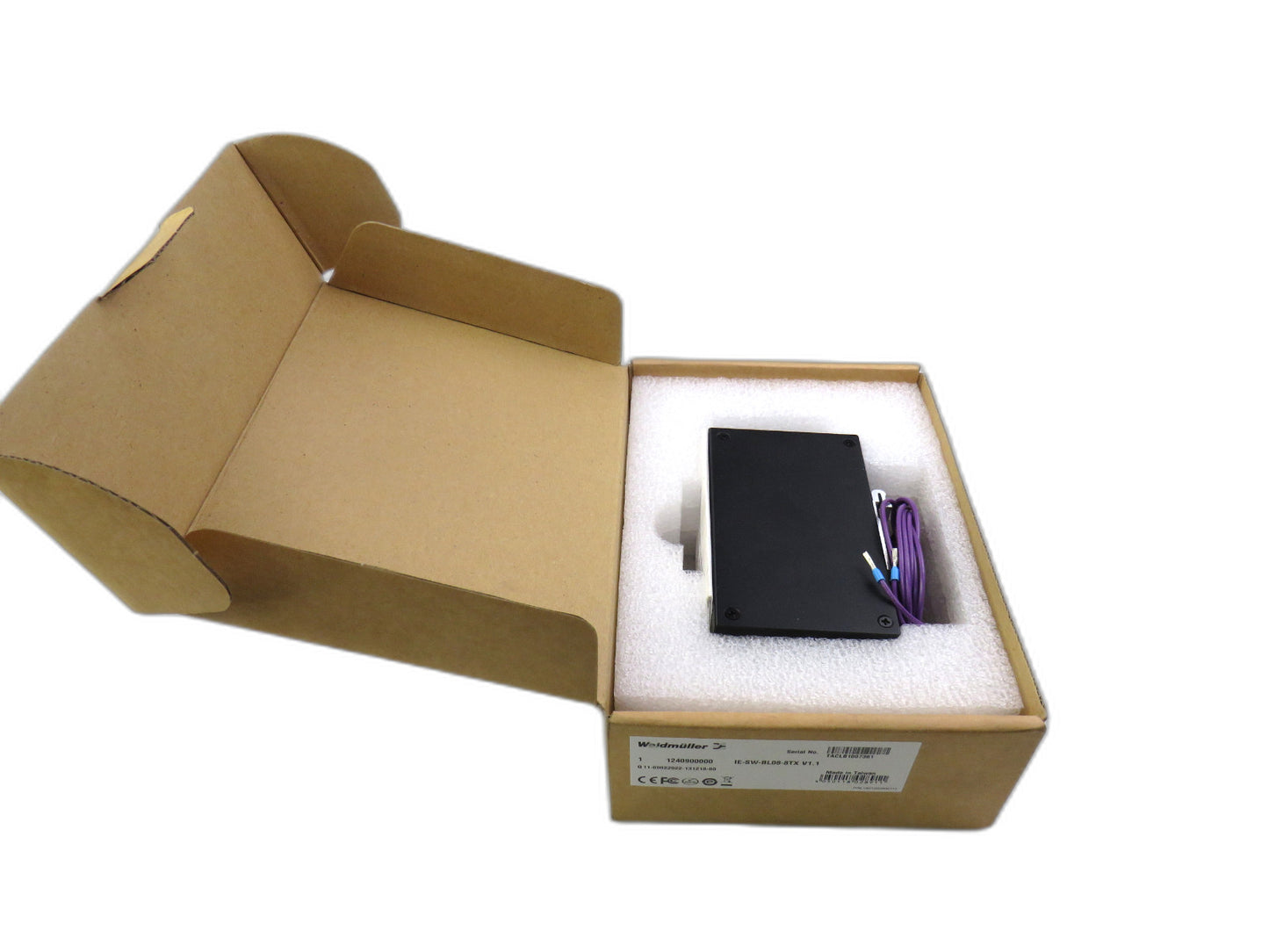 WEIDMULLER IE-SW-BL08-8TX network switch 1240900000 New