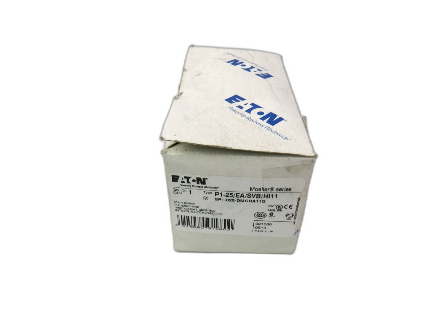 Eaton Moeller P1-25/EA/SVB/HI11 New