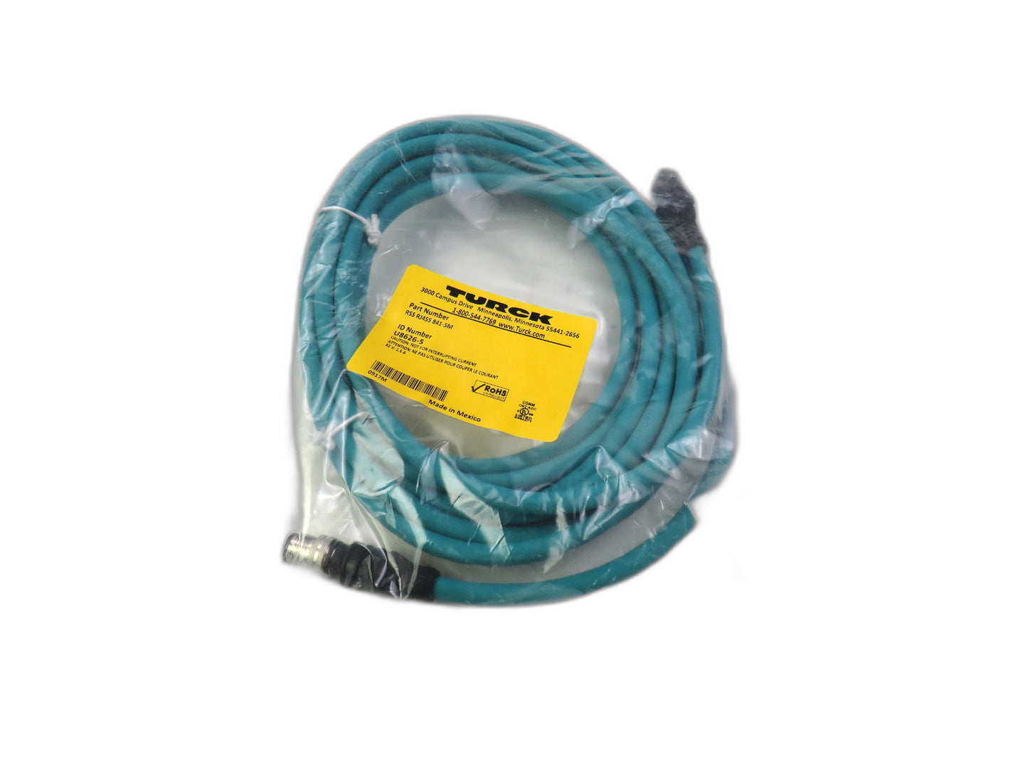 TURCK RSS RJ45S 841-5M U8626-5 New