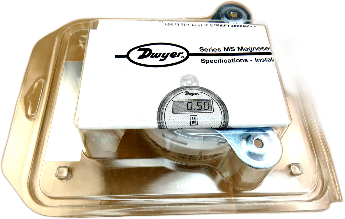 DWYER MS-121 air differential pressure transmitter sensor New