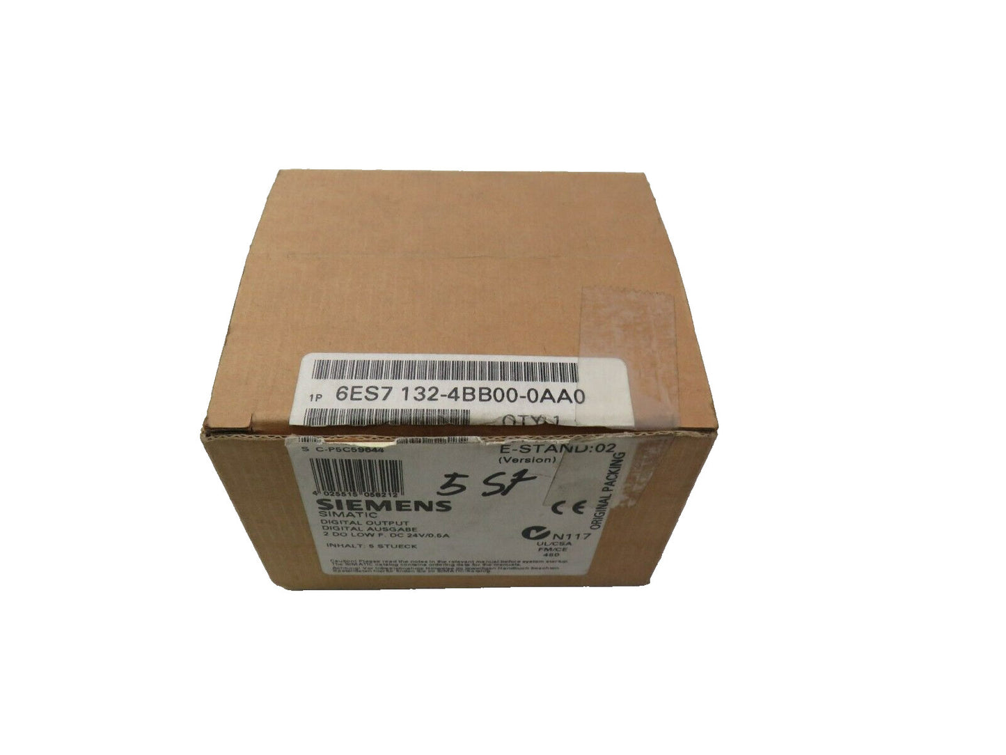 SIEMENS 6ES7 132-4BB00-0AA0 6ES7132-4BB00-0AA0 1 purchase = 5 units New