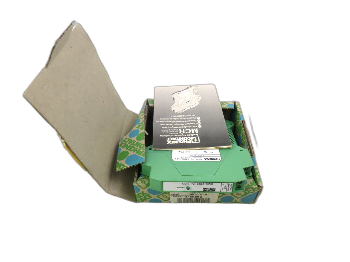 Phoenix Contact 2766685 MCR-PS-24DC/10DC New