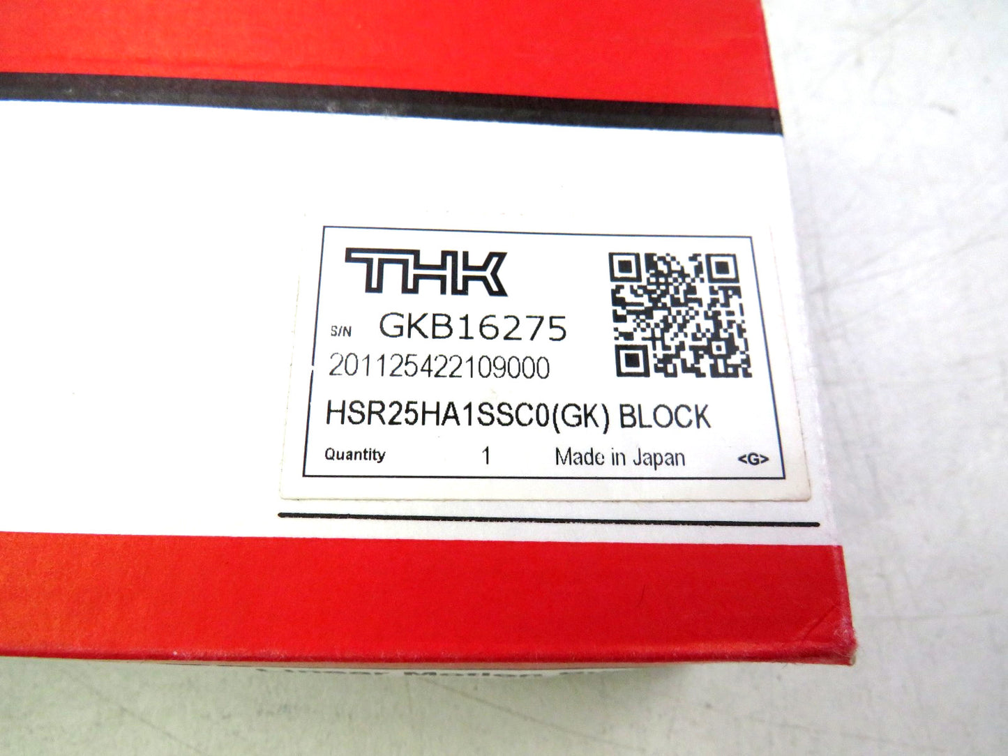 THK HSR25HA1SSC0(GK) BLOCK HSR25HA1SSC0 New