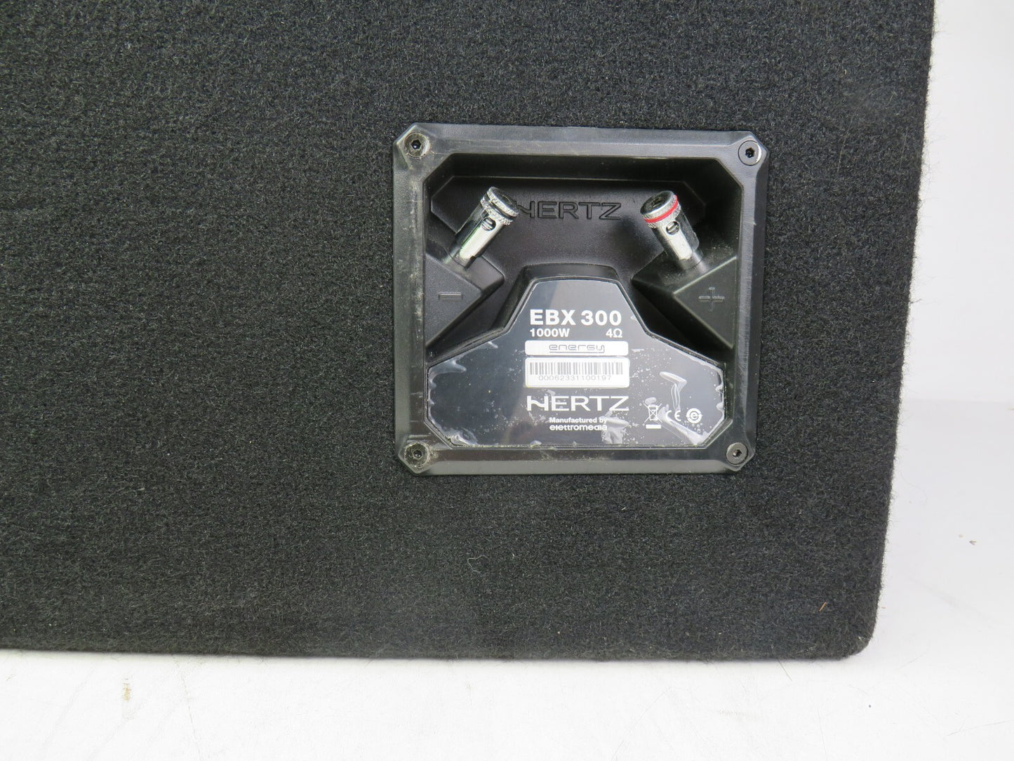Hertz Energy EBX 300 subwoofer 1000W