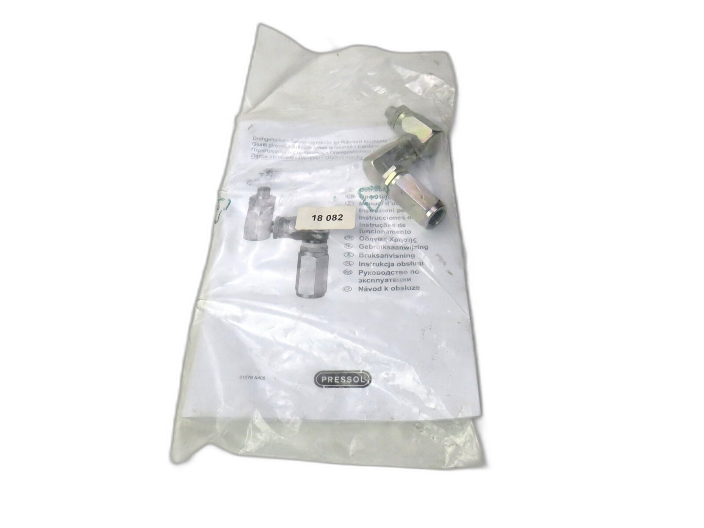 PRESSOL 18082 High Pressure "Z"-type GREASE SWIVEL, 1/8" M - 1/4" F New