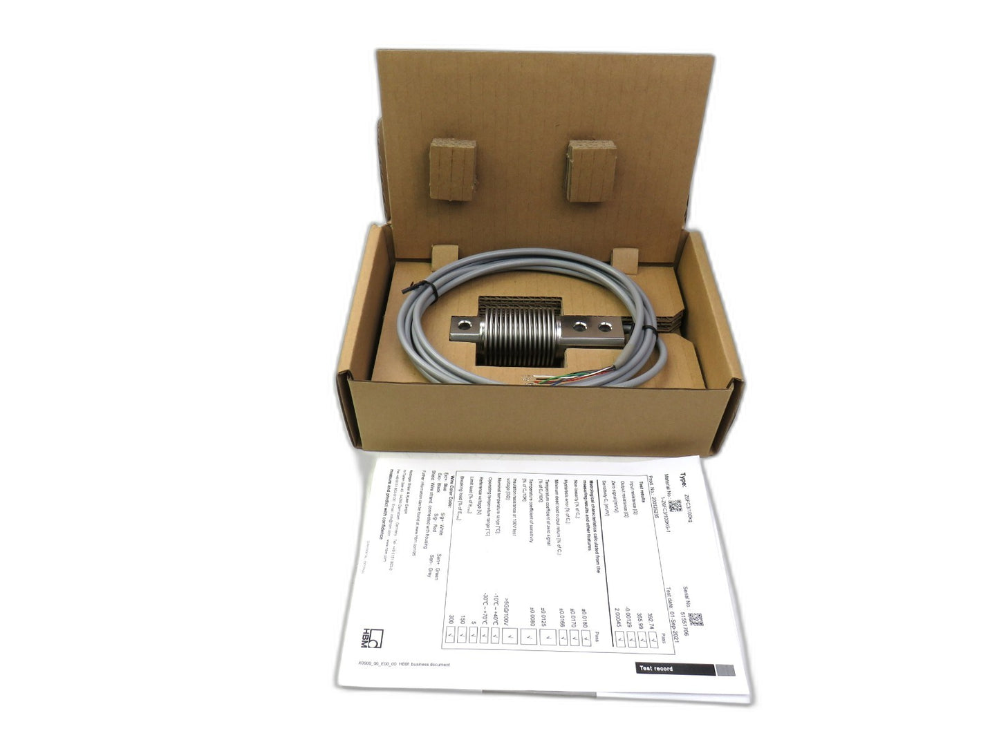 HBM 1-Z6FC3/100KG-1 Bellow Sensor Load Cel New