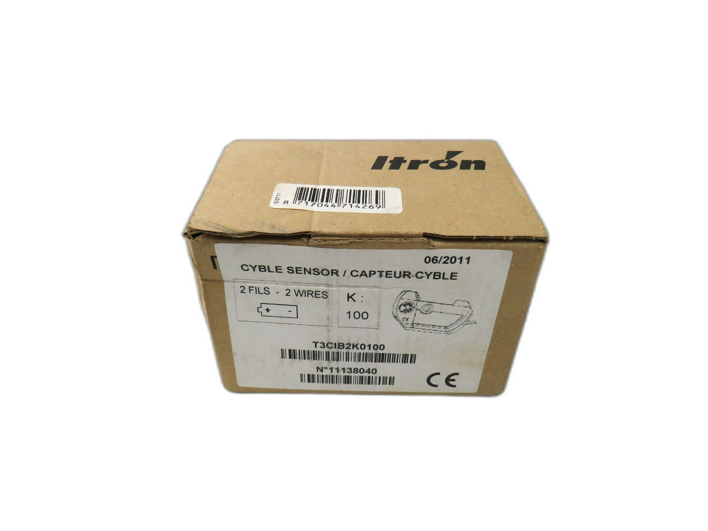 ITRON k=100 / Cyble t3cib2k0100 Cyble sensor New
