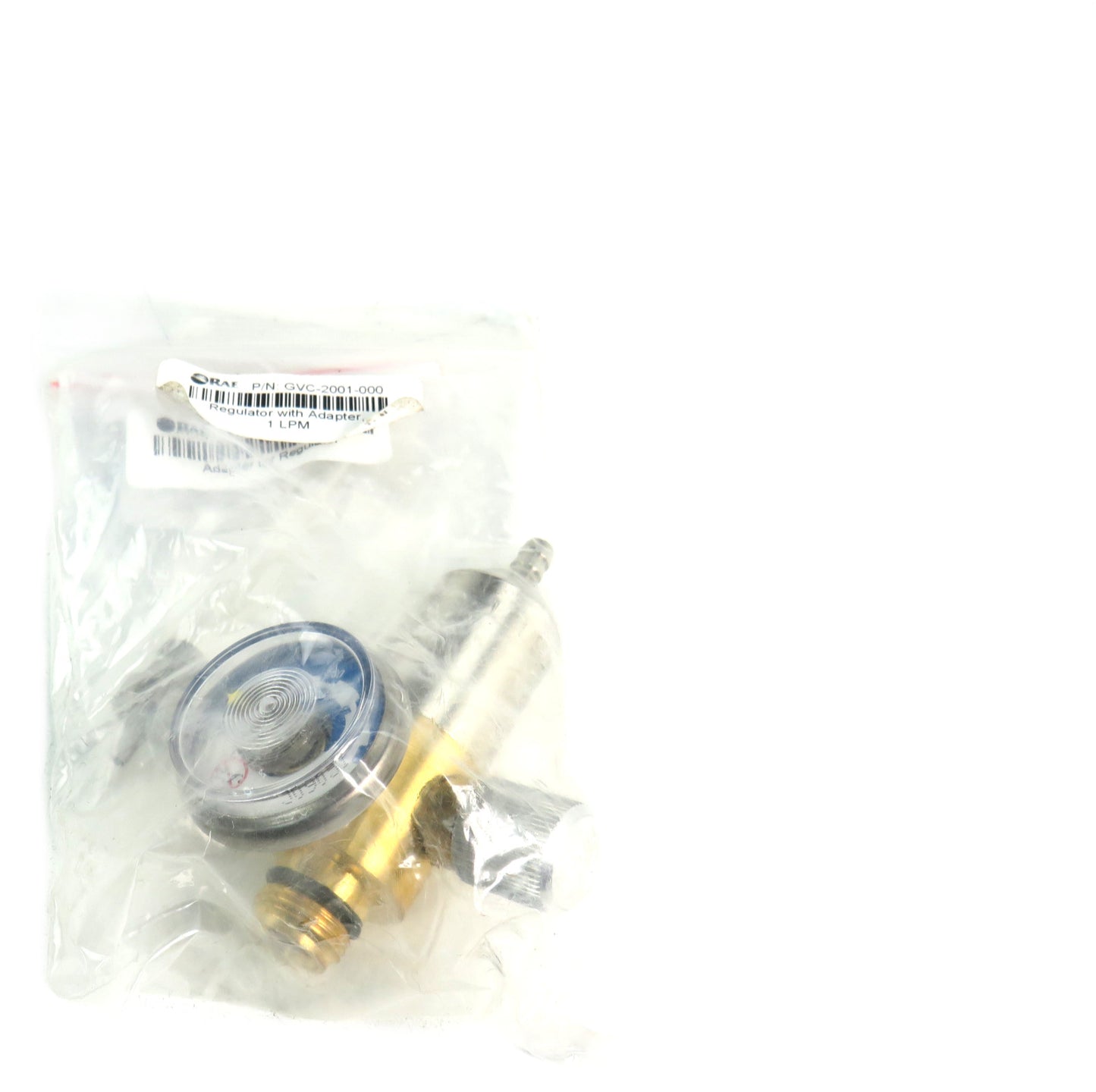 RAE GVC-2001-000 1 LPM REGULATOR W ADAPTER New