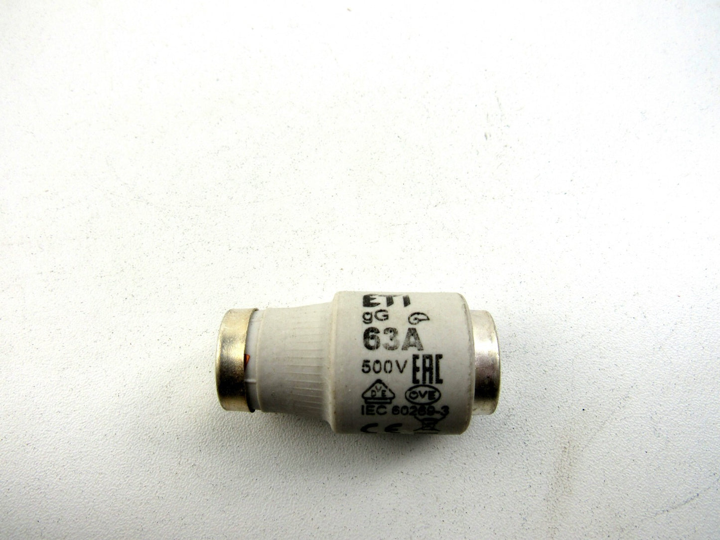 ETI 002313403 DIII 63A 500V gG Lot of 25 New