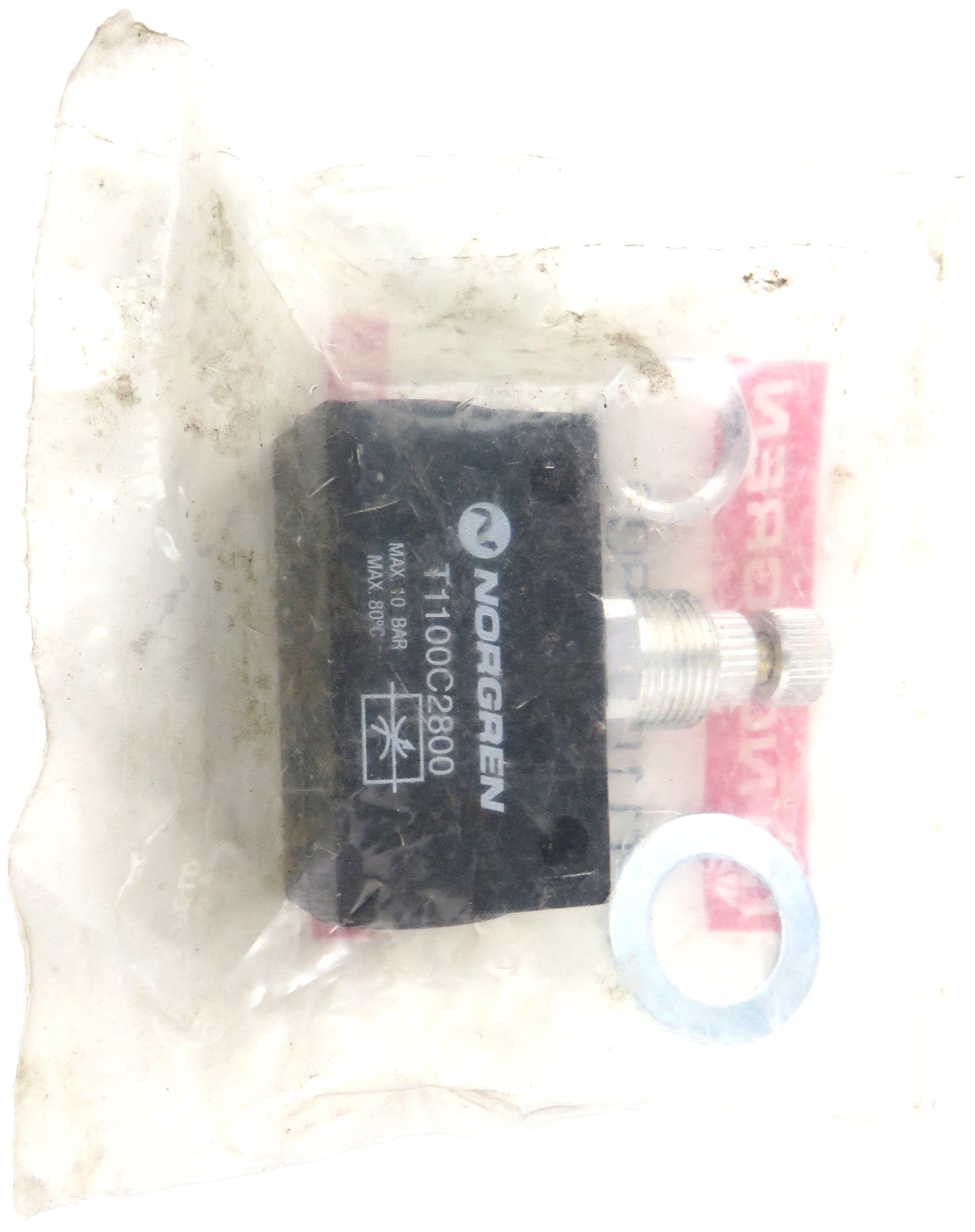 NORGREN T1100C2800 BI-DIRECTIONAL FLOW CONTROL New