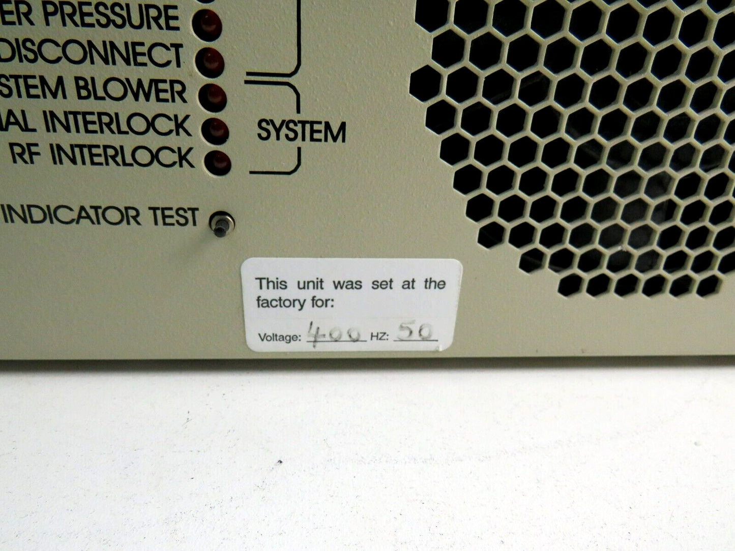 Fusion UV Systems LH6PS Light Hammer 6 Power Supply 400v 380/415/440/460V LH6