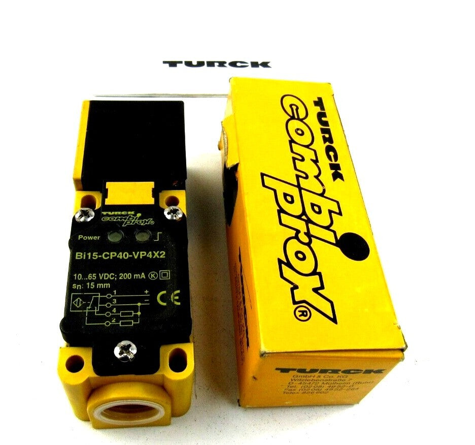 TURCK BI15-CP40-VP4X2 New