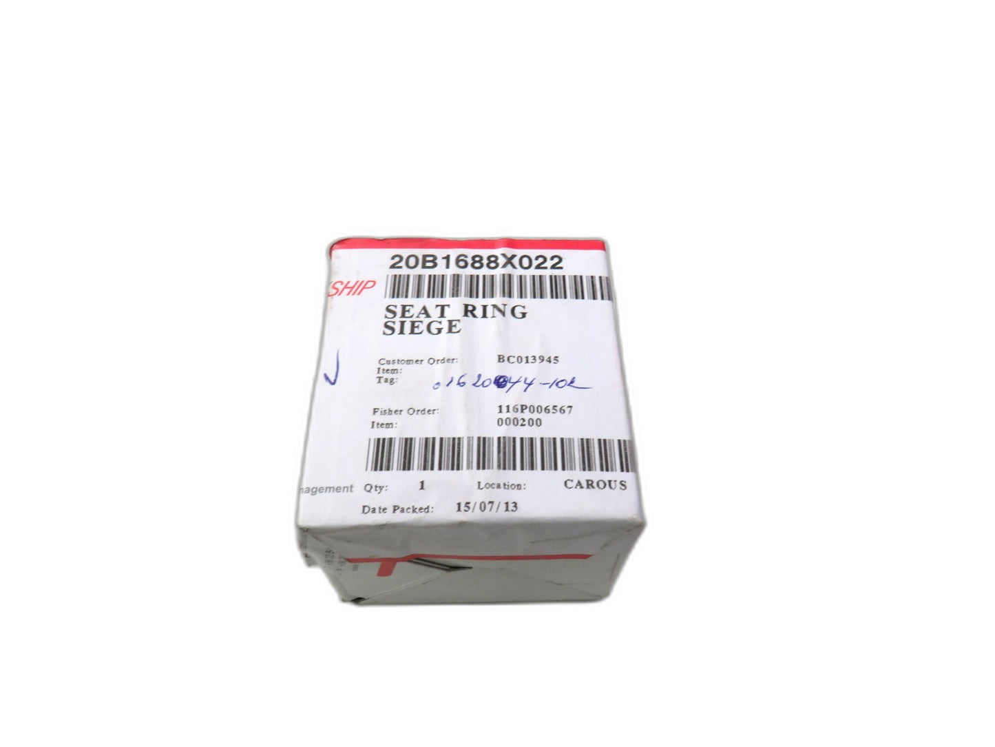 FISHER EMERSON 20B1688X022 New