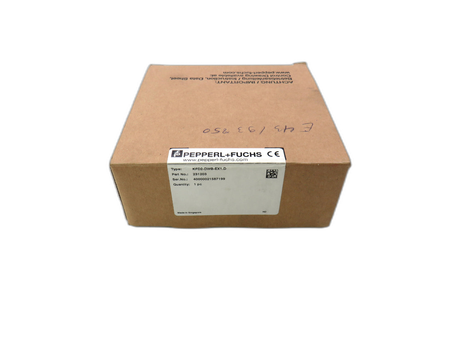 PEPPERL+FUCHS 231195 KFU8-UFC-1.D New