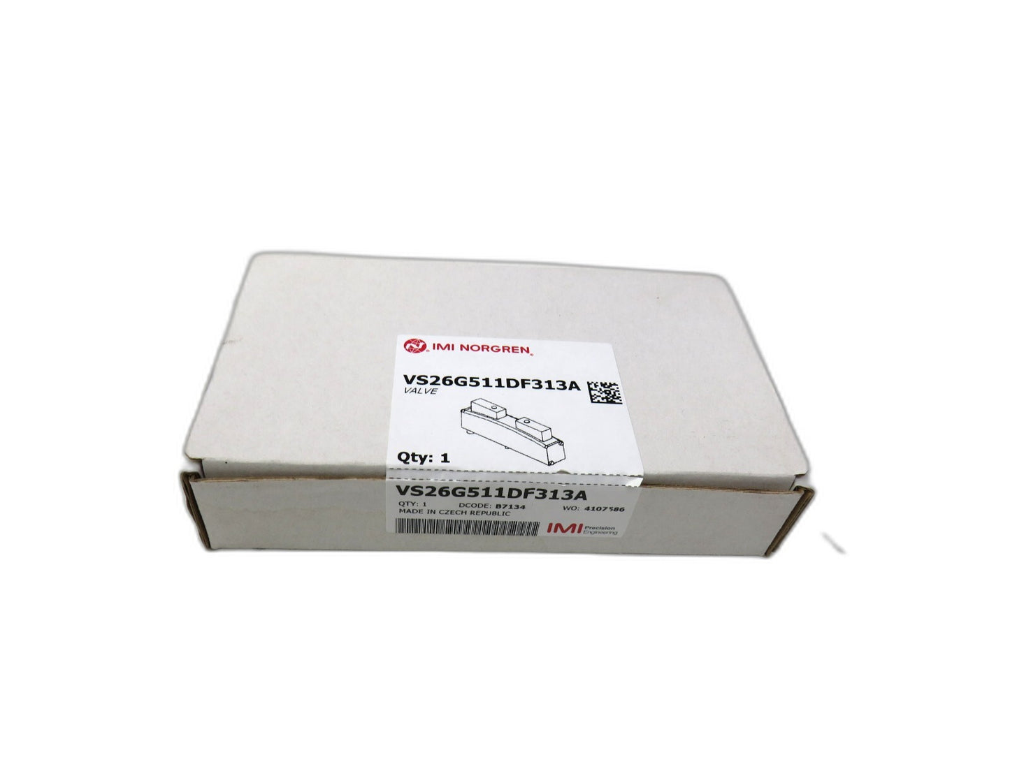 NORGREN IMI VS26G511DF313AS26 Series, 5/2 valve, sol/sol (24VDC) New