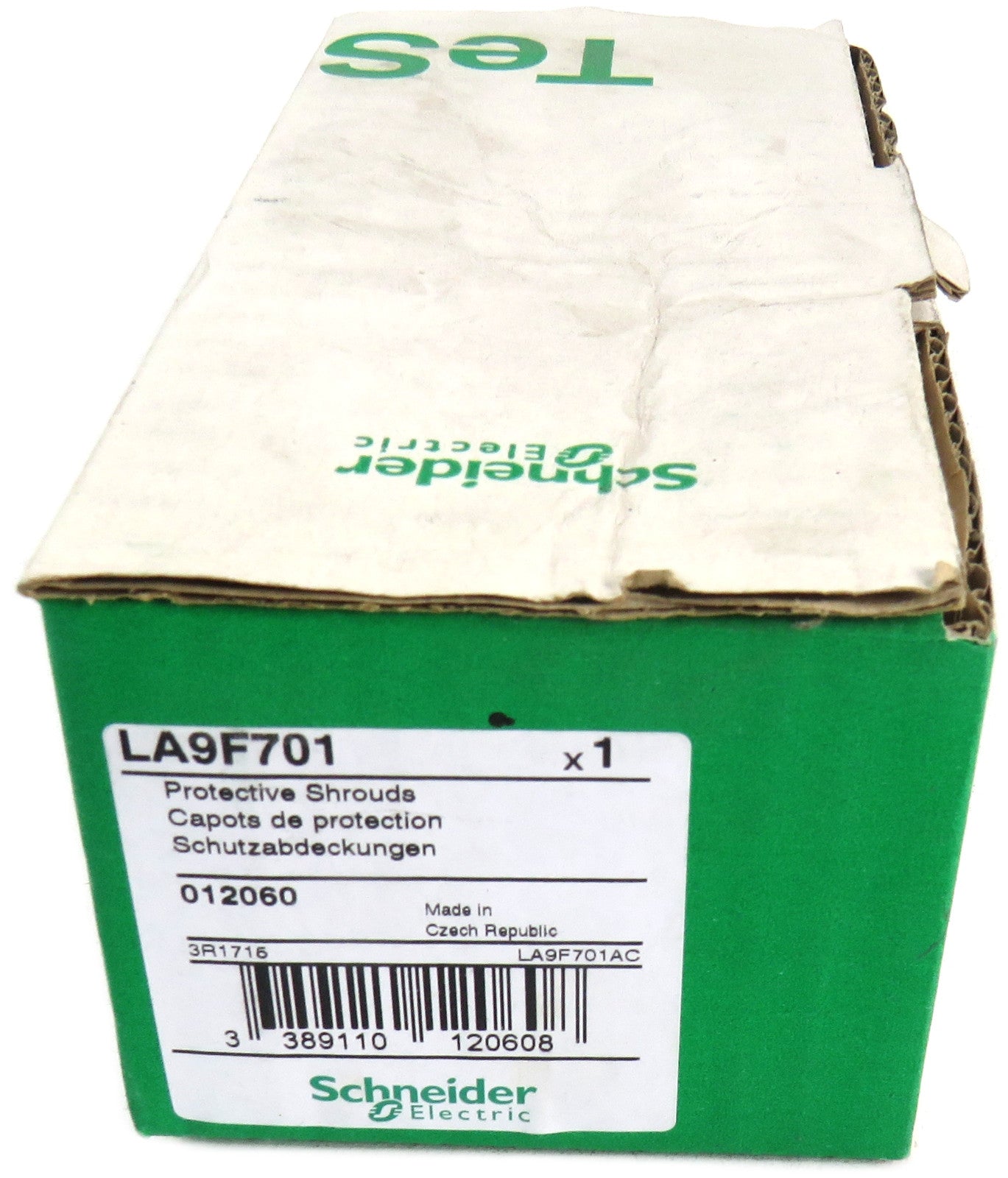 SCHNEIDER ELECTRIC LA9F701 PROTECTIVE SCHROUDS Lot of 6 New