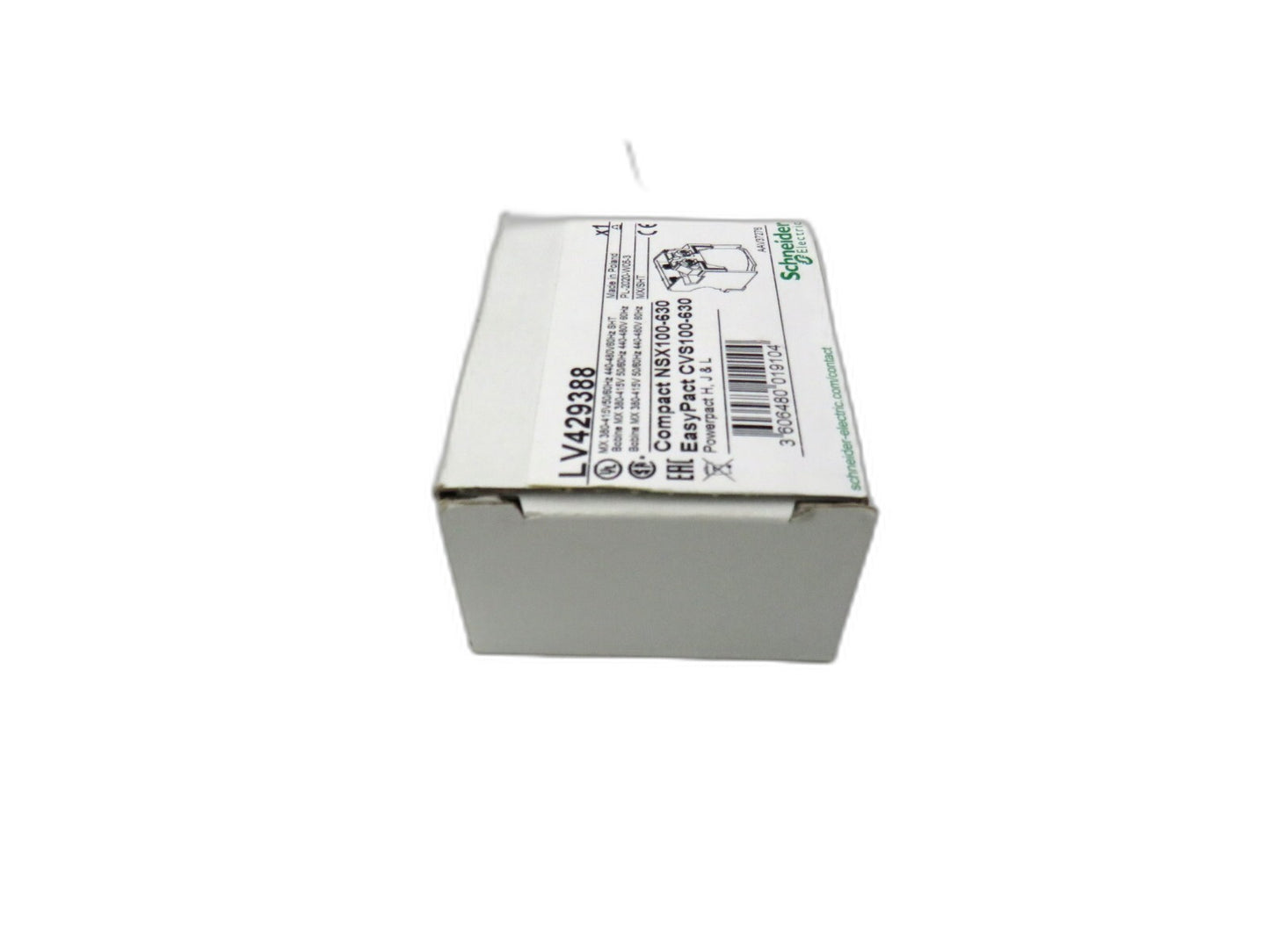 Schneider Electric LV429388 compact NSX100-630 BOBINE MX 380-415V50HZ New