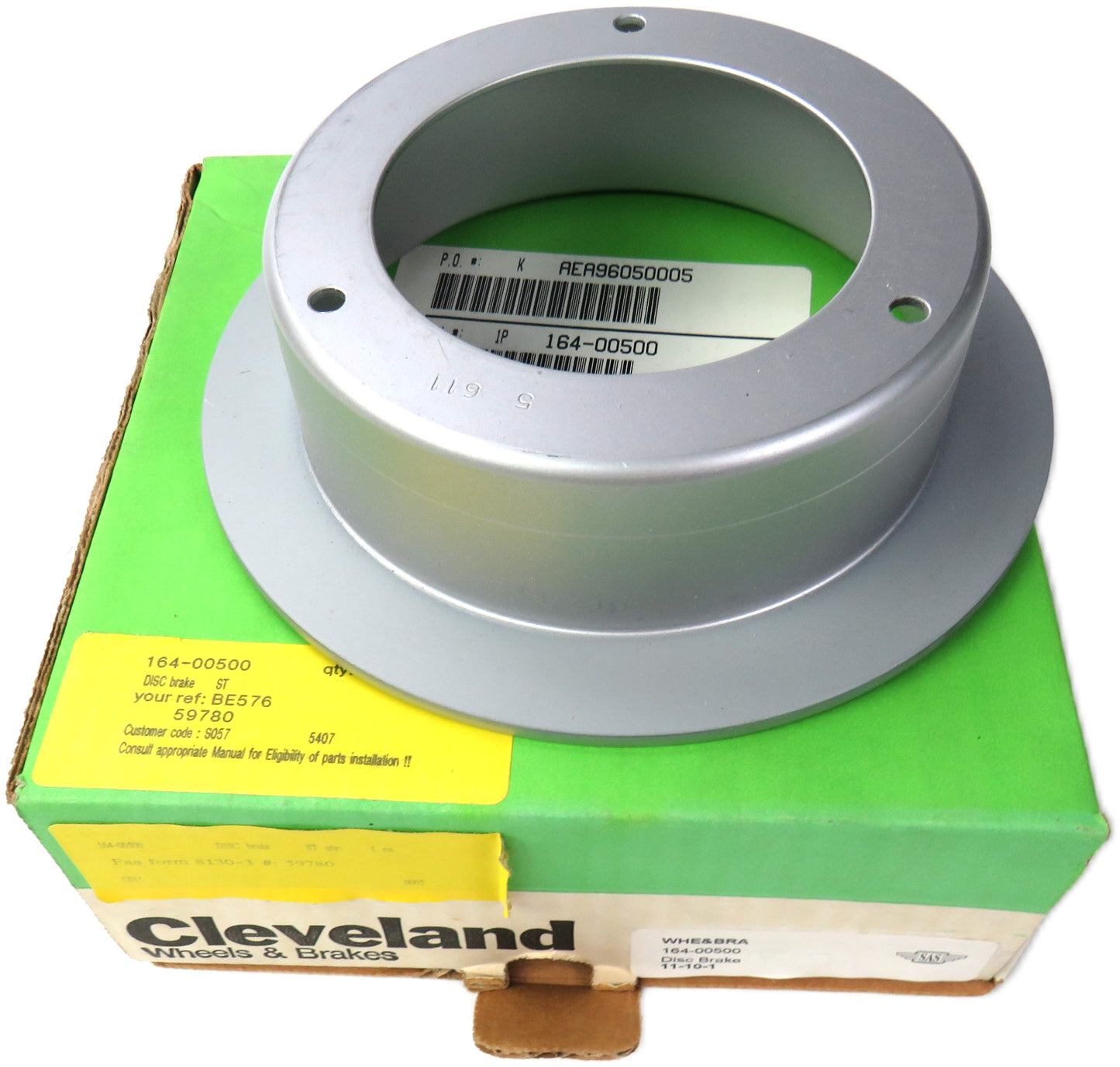 CLEVELAND 164-00500 PARKER wheels & brakes disc brake steel New