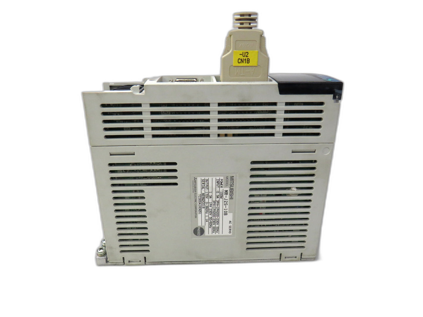 MITSUBISHI MR-J2S-10B SERVO AMPLIFIER