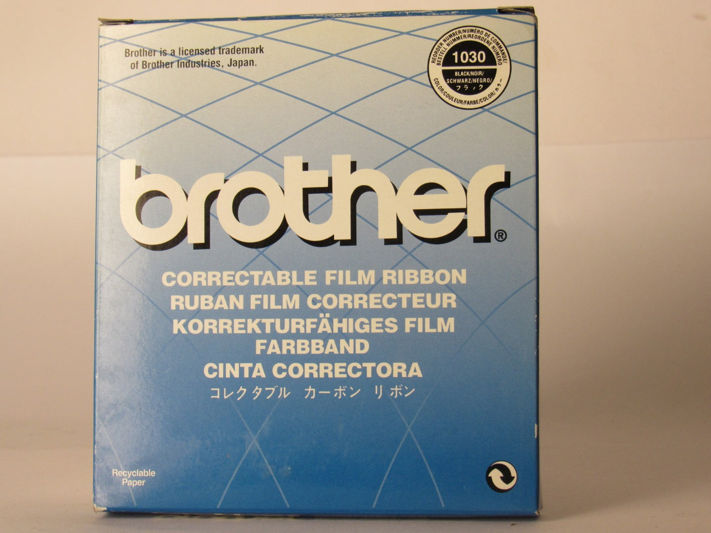 Brother Correctable Film Ribbon Black 1030 AX Series NEW