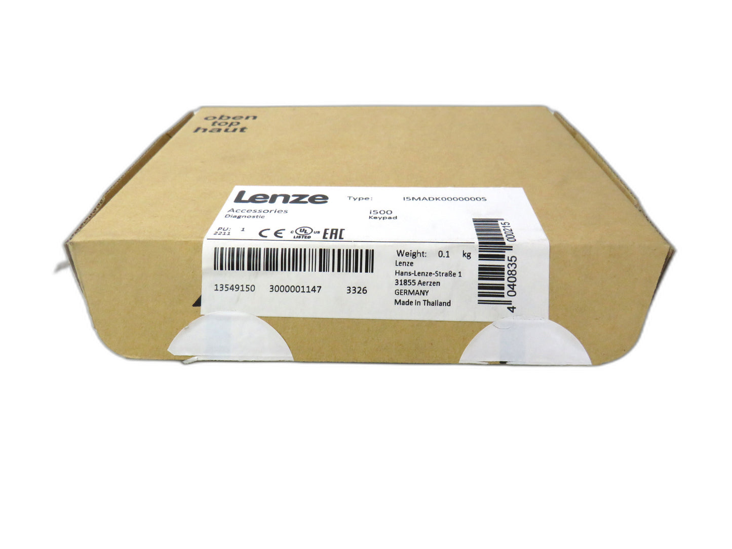 LENZE I5MADK0000000S i500 keypad New