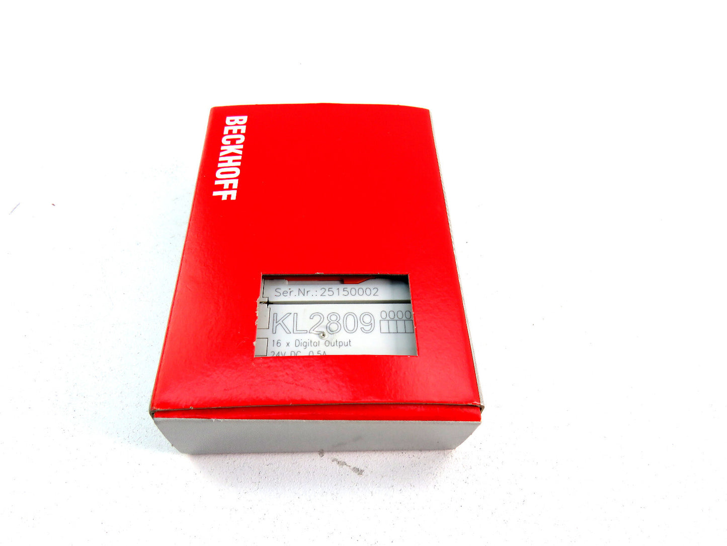 Beckhoff KL2809 PAIR OF 2 UNITS Lot of 2 New