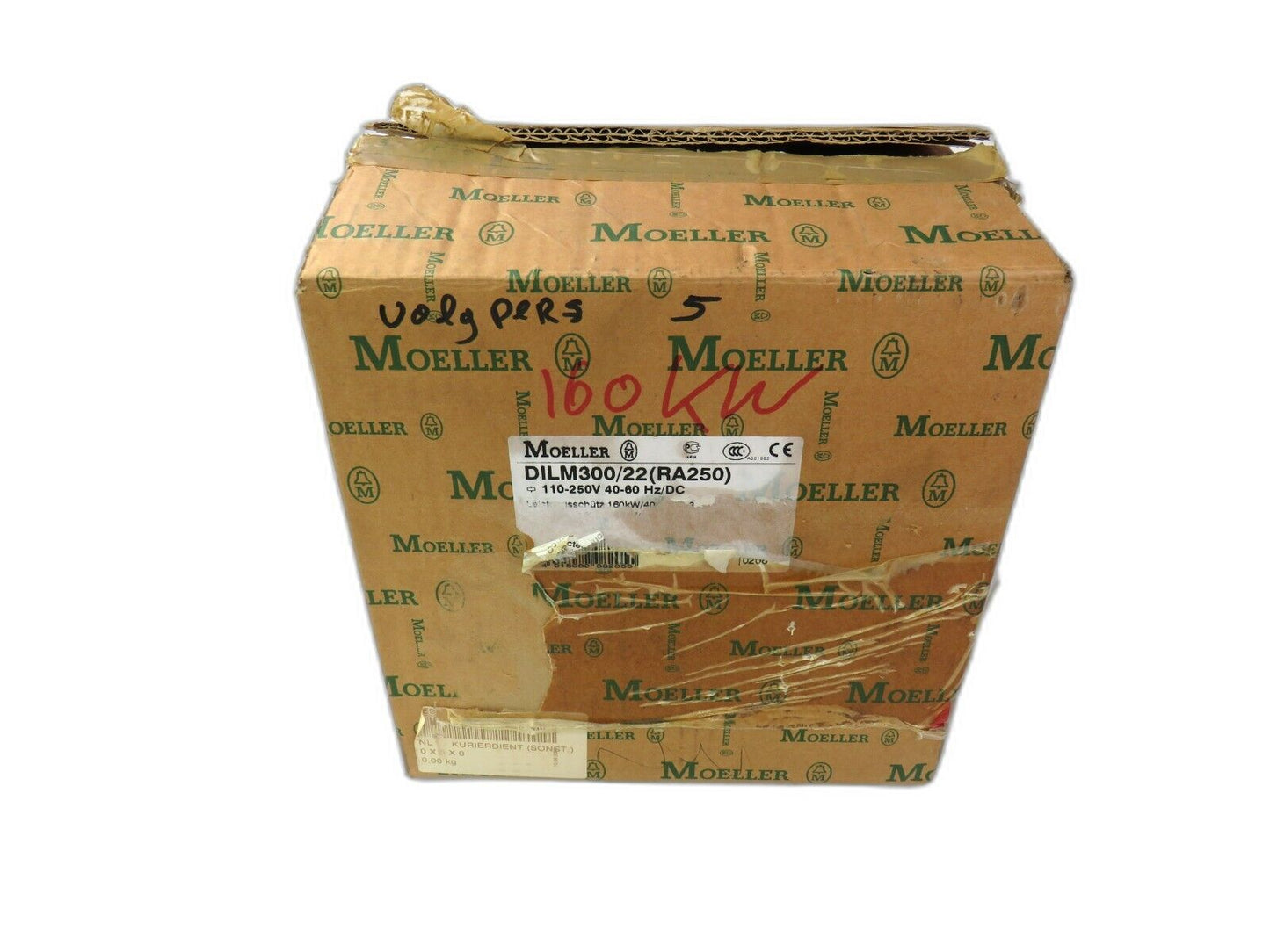 MOELLER EATON DILM300A/22 (RA250) DIL M300 New
