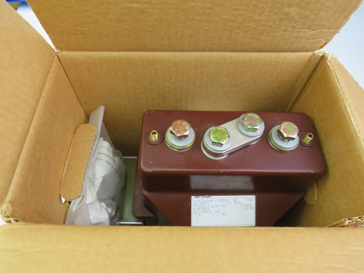 ABB IHBF 12A12 CURRENT TRANSFORMER ABB TRANSMIT New