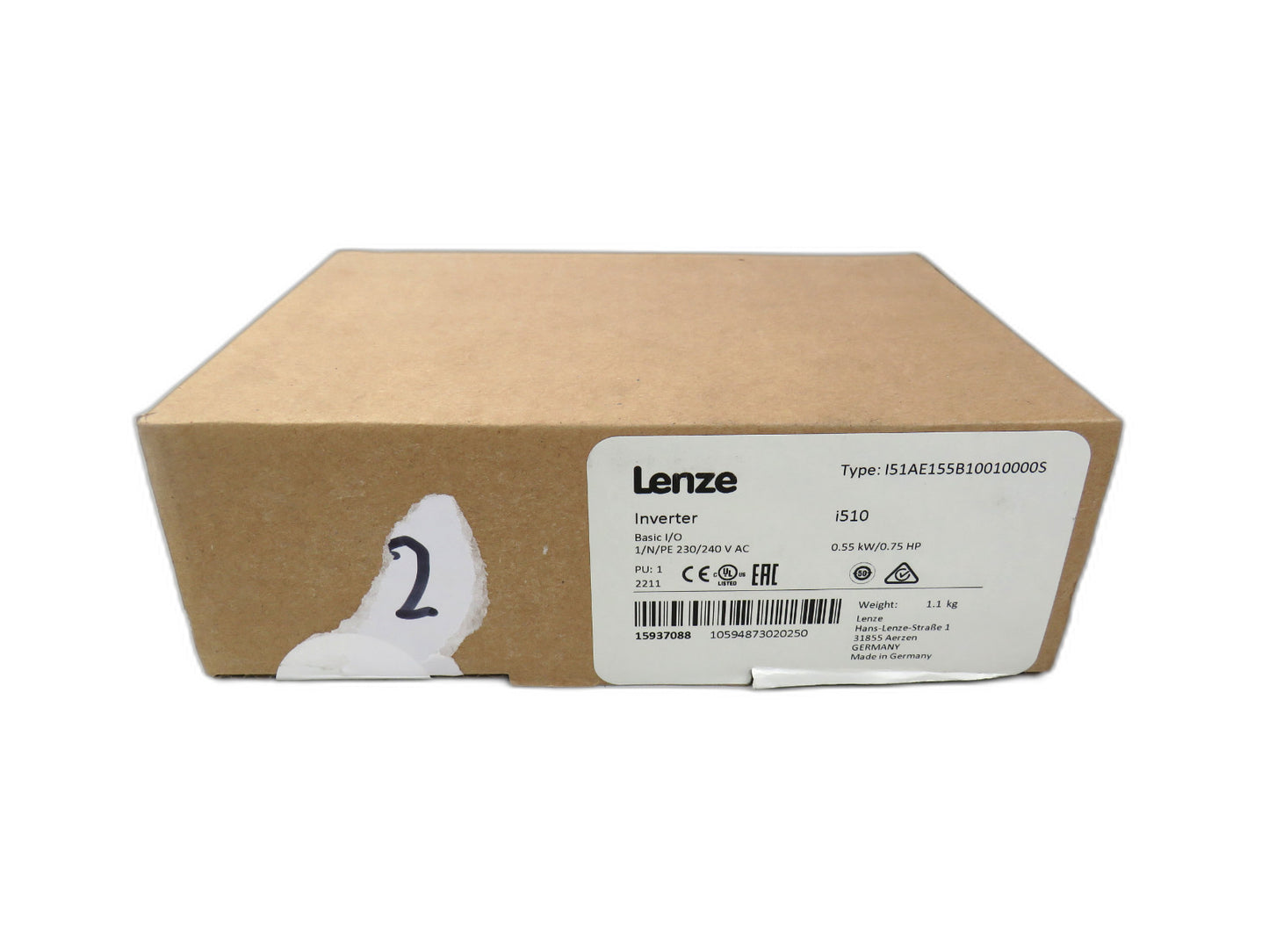LENZE I51AE155B10010000S 15937088 New