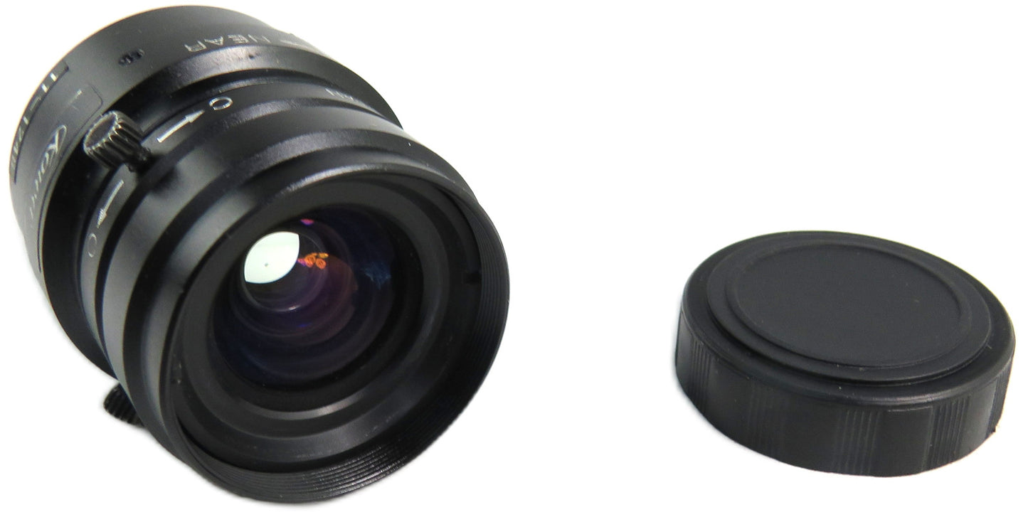 KOWA LM8JCM 2/3" 8MM/F1,4 MANUAL C MOUNT CCTV LENS New