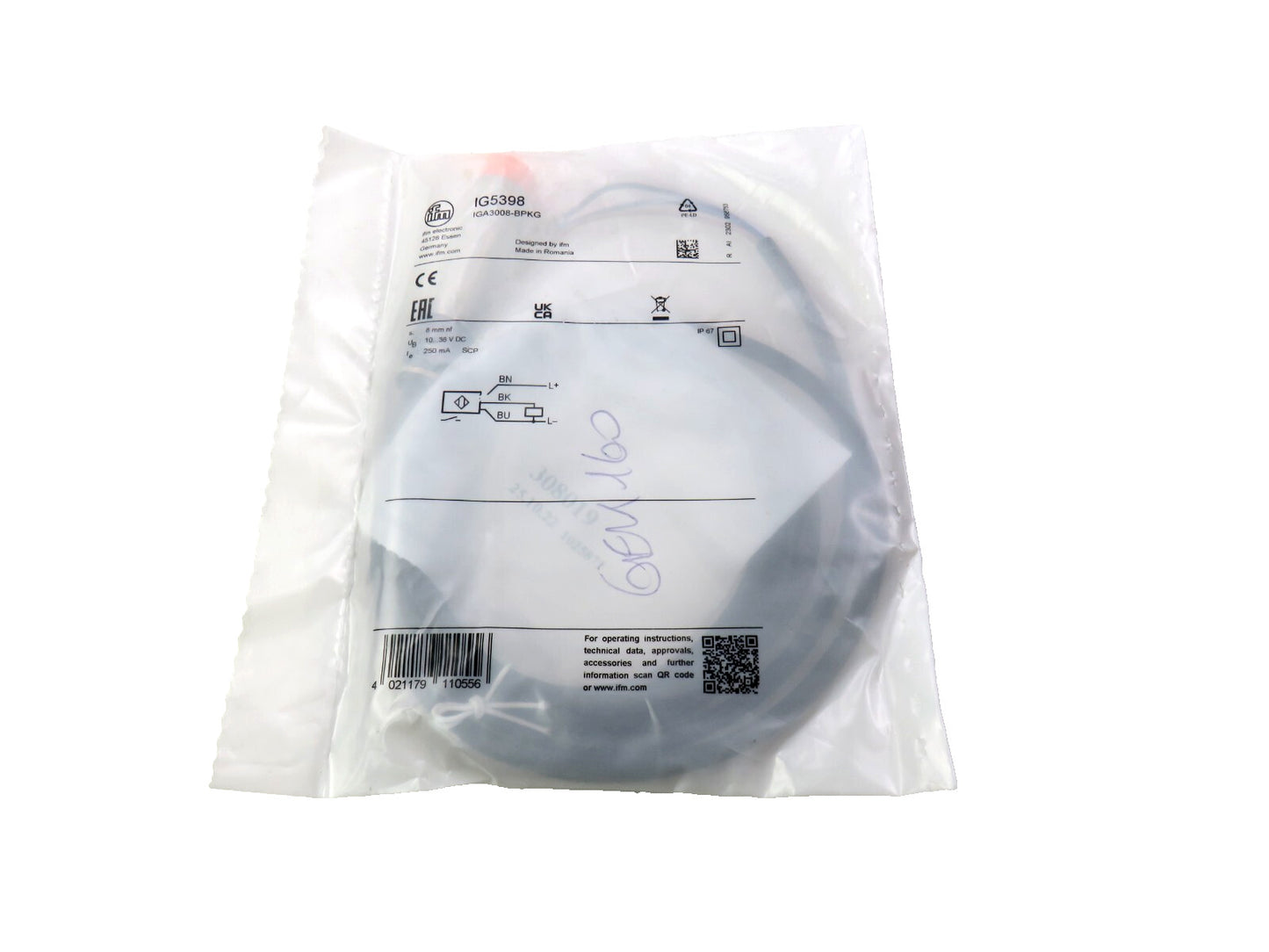 IFM IG5398 IG 5398 New