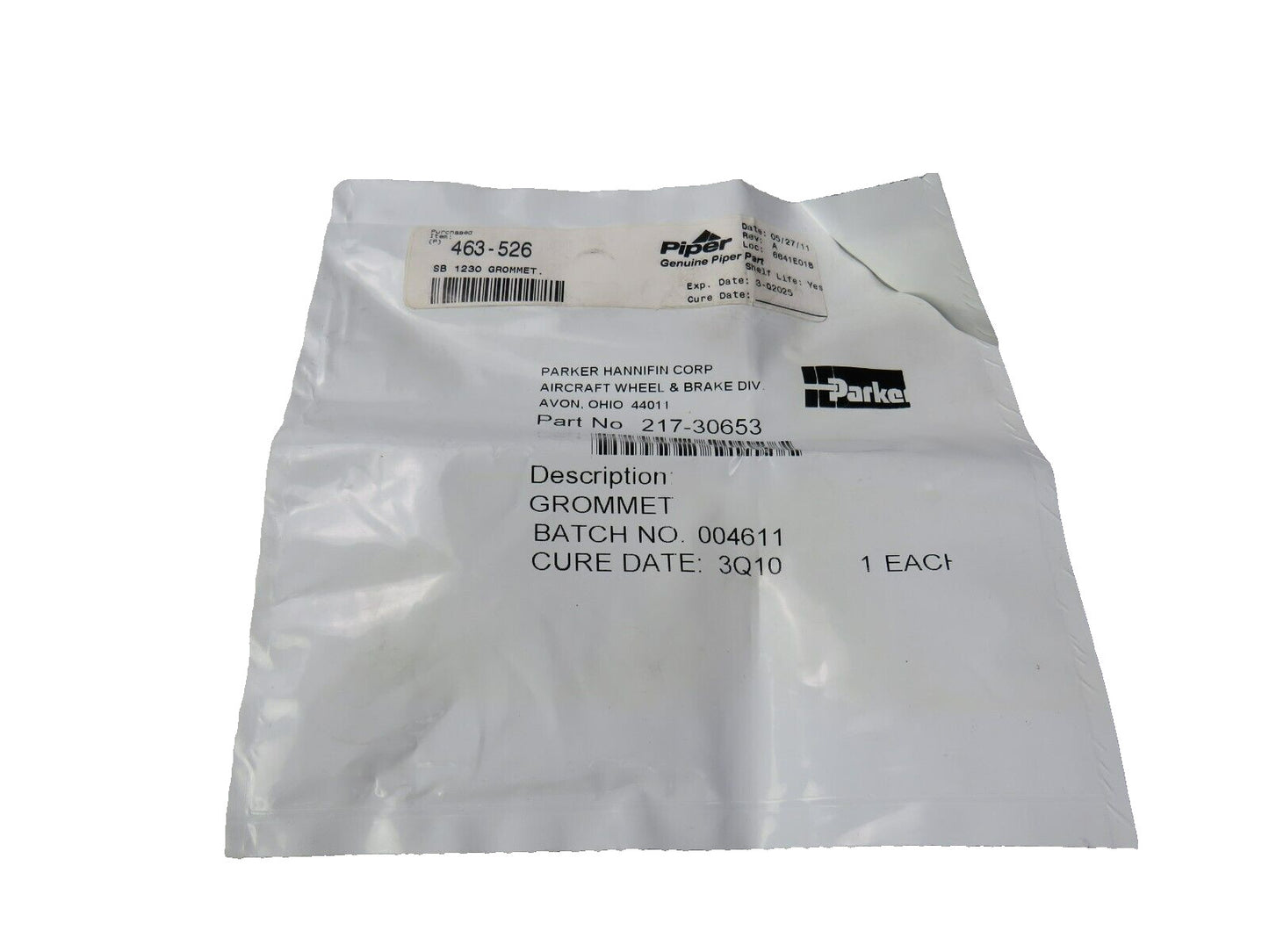 Cleveland 217-30653 piper 463-526 New