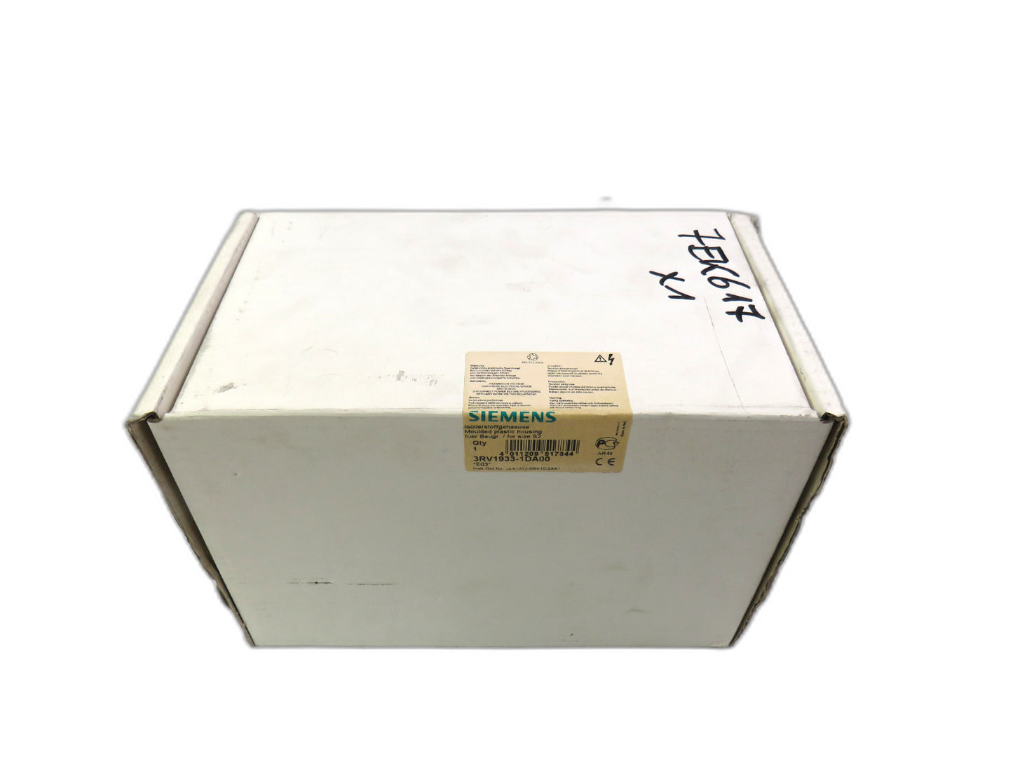 SIEMENS 3RV1933-1DA00 Moulded Plastic Housing Enclosure New