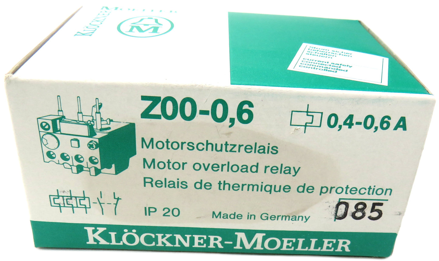 Klöckner Moeller Z00-0,6 New