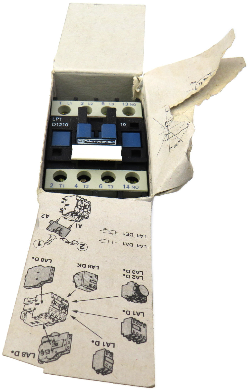 TELEMECANIQUE LP1D1210BD LP1 D1210BD CONTACTOR New