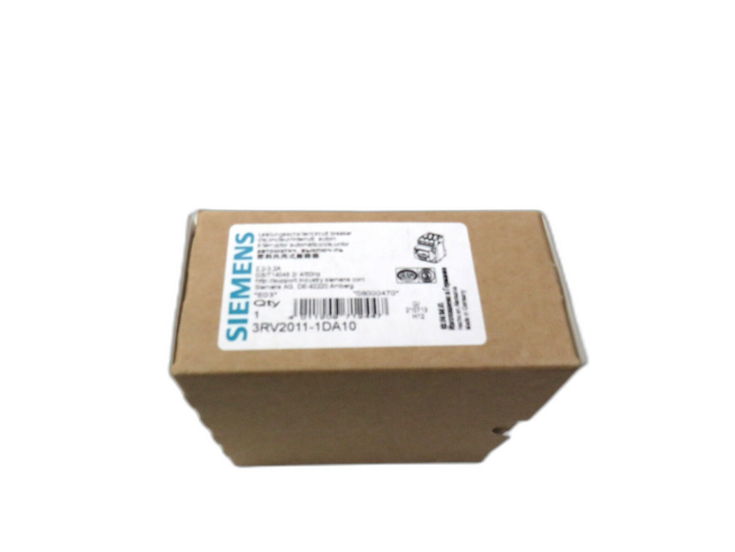 SIEMENS 3RV2011-1DA10 New