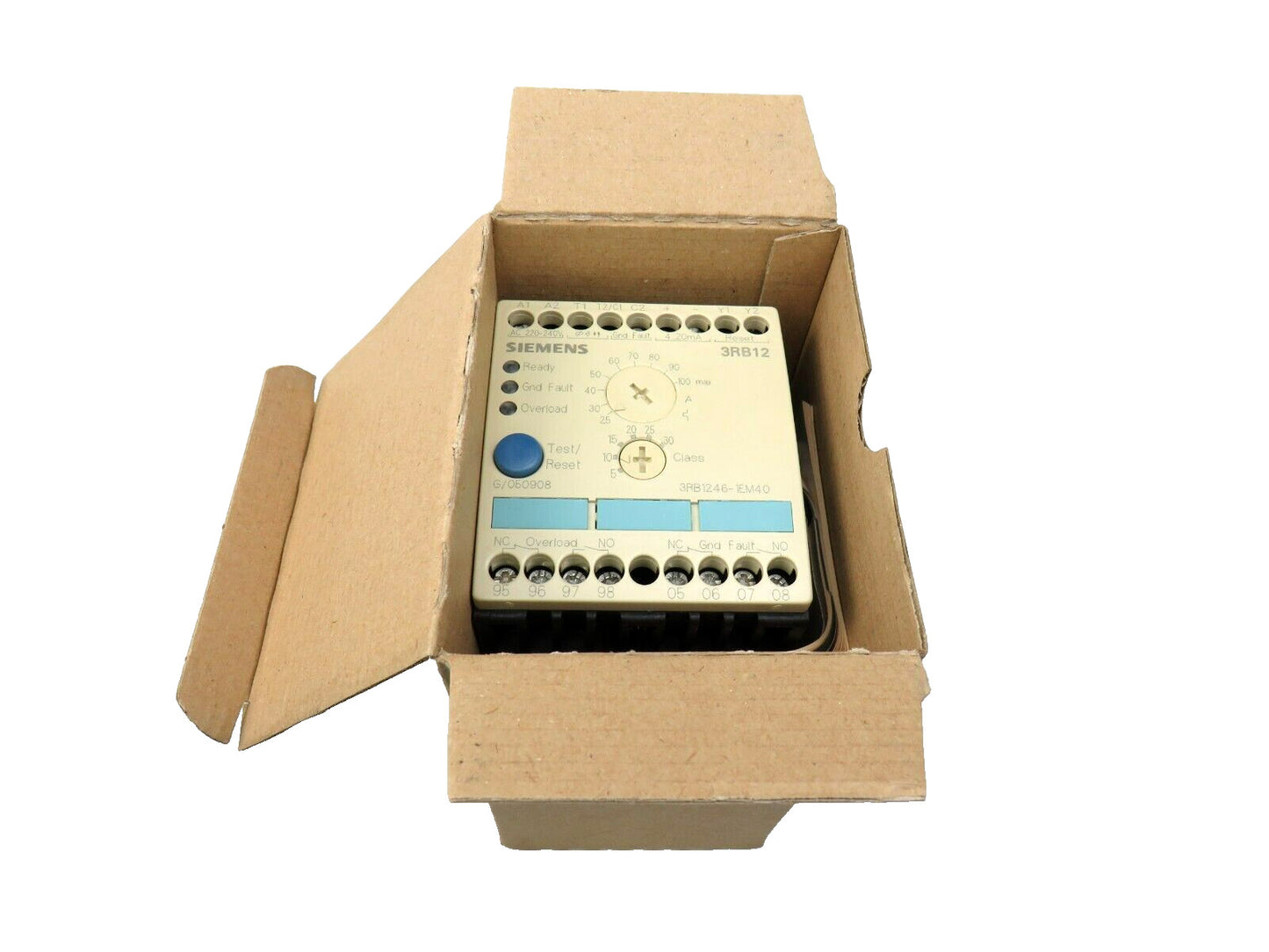SIEMENS 3RB1246-1EM40 SAFETY RELAY New