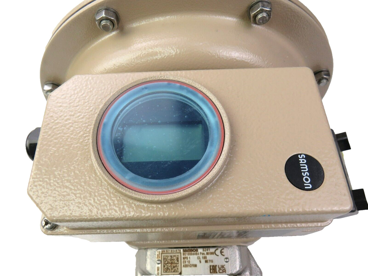 SAMSON 3241-7 CF8M + 3730-3 + 3277 350 CM² + 3241 Pneumatic Actuator New