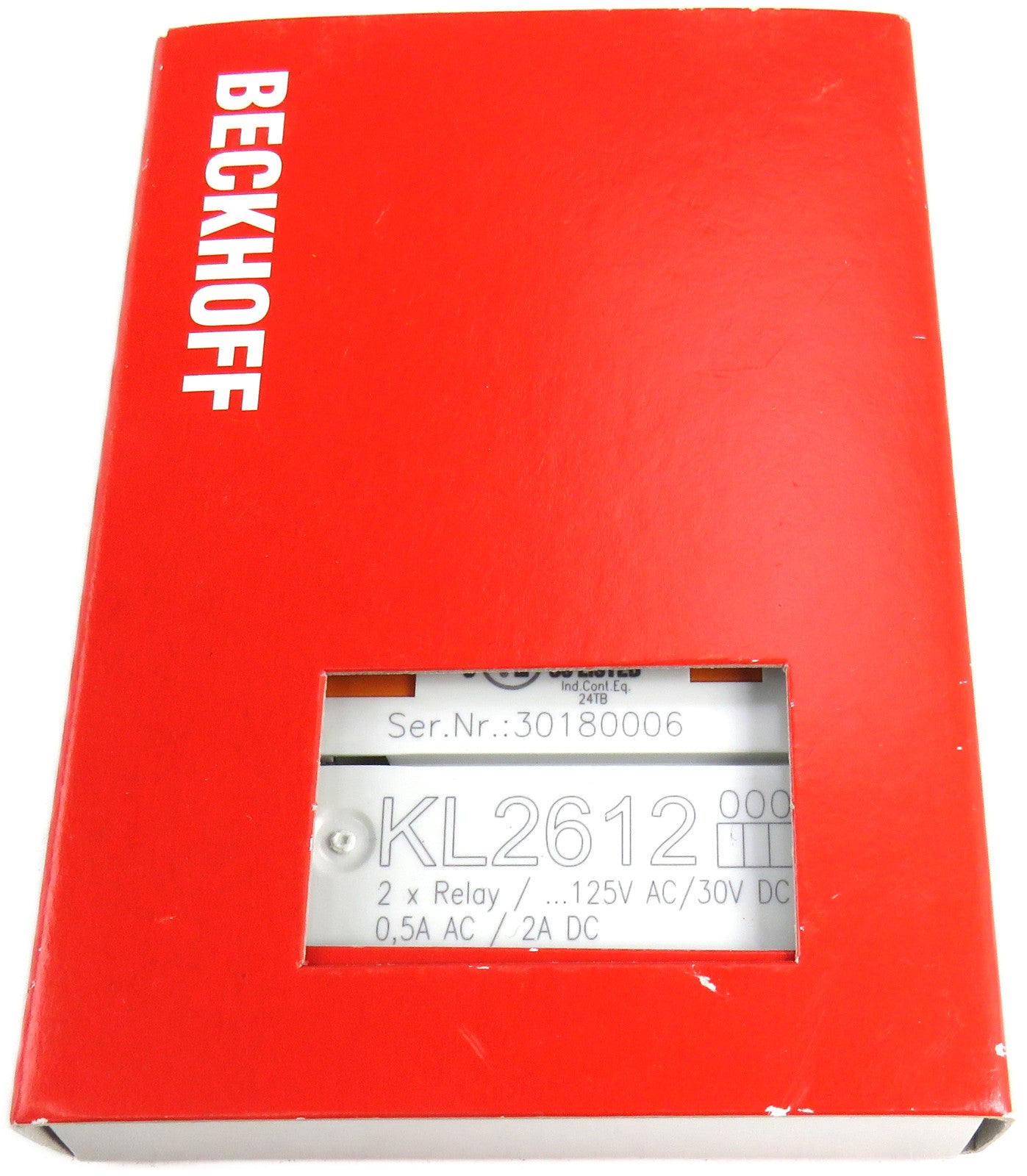 BECKHOFF KL2612 MODULE New