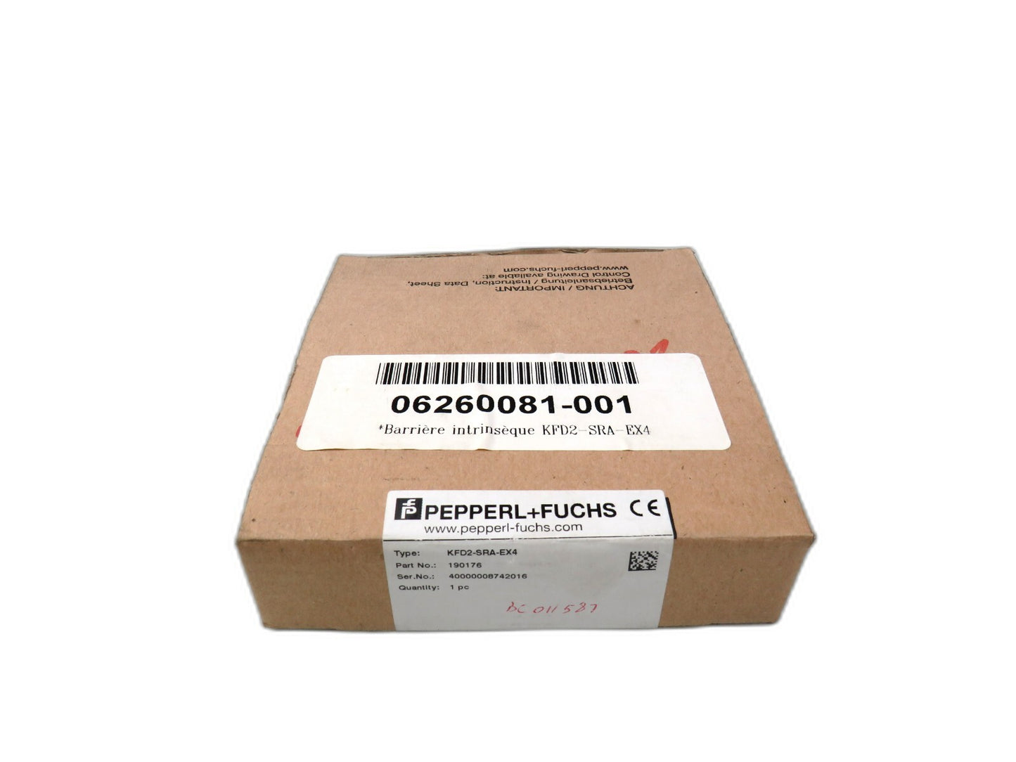 PEPPERL+FUCHS KFD2-SRA-EX4 190176 New