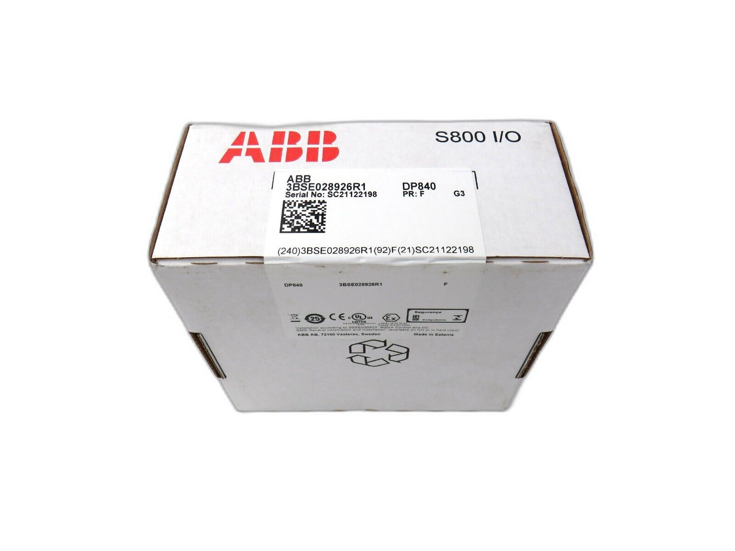 ABB 3BSE028926R1 DP840 S800 I/O New