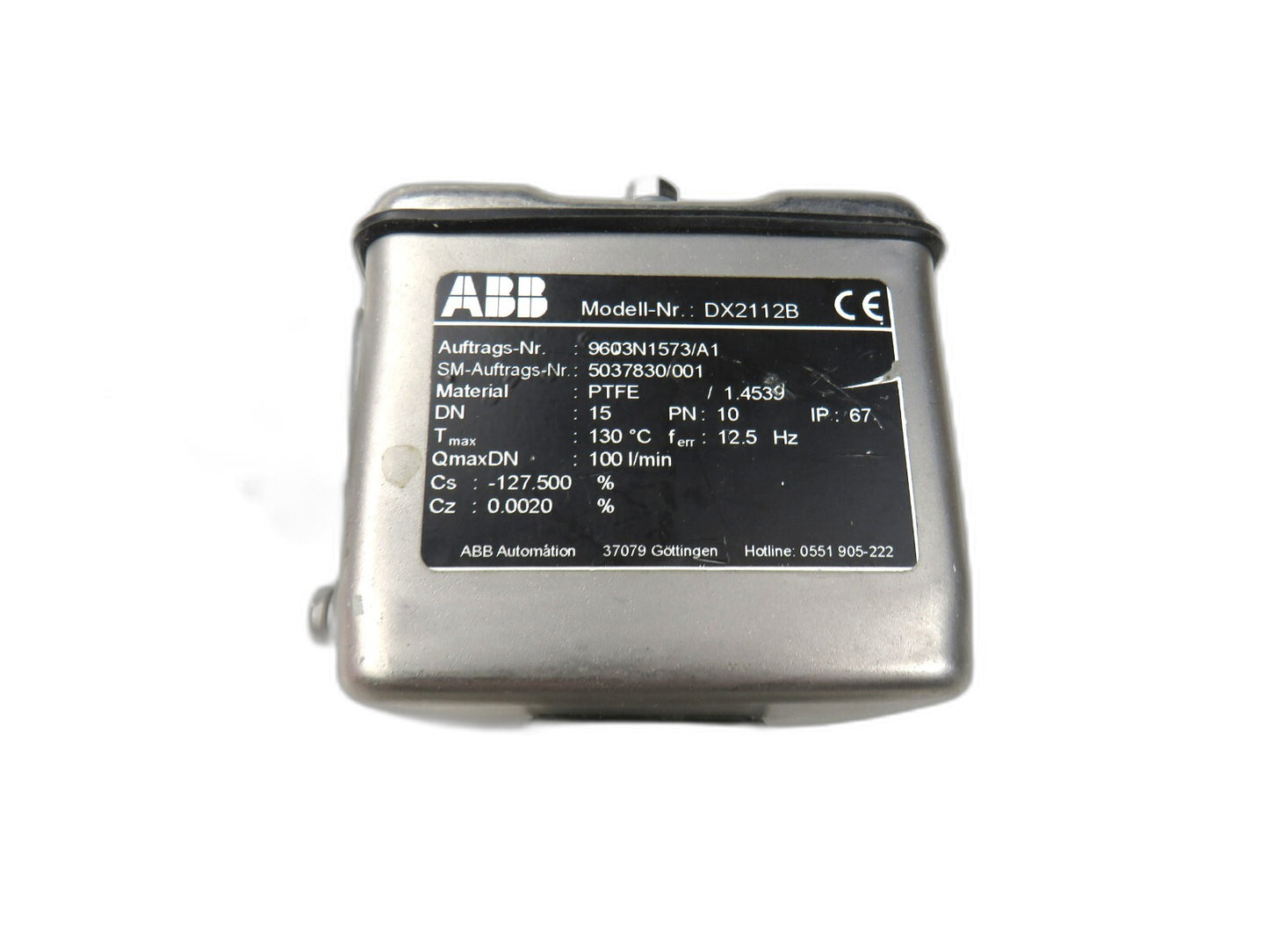 ABB BAILEY FISCHER PORTER DX2112B 9603N1573/A1 New