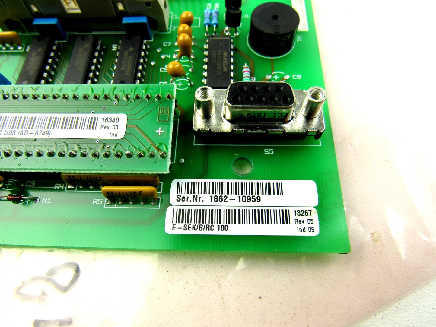 KEBA Engel Keyboard Interface Alarm Card E-SEK/B/RC 100 New