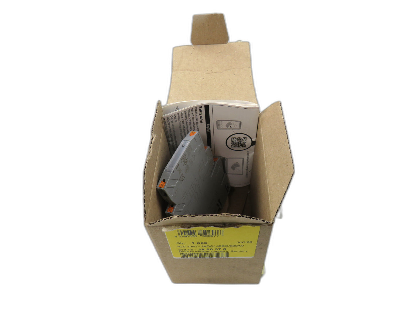 Phoenix Contact 2900378 PLC-OPT-24DC/48DC/500/W New