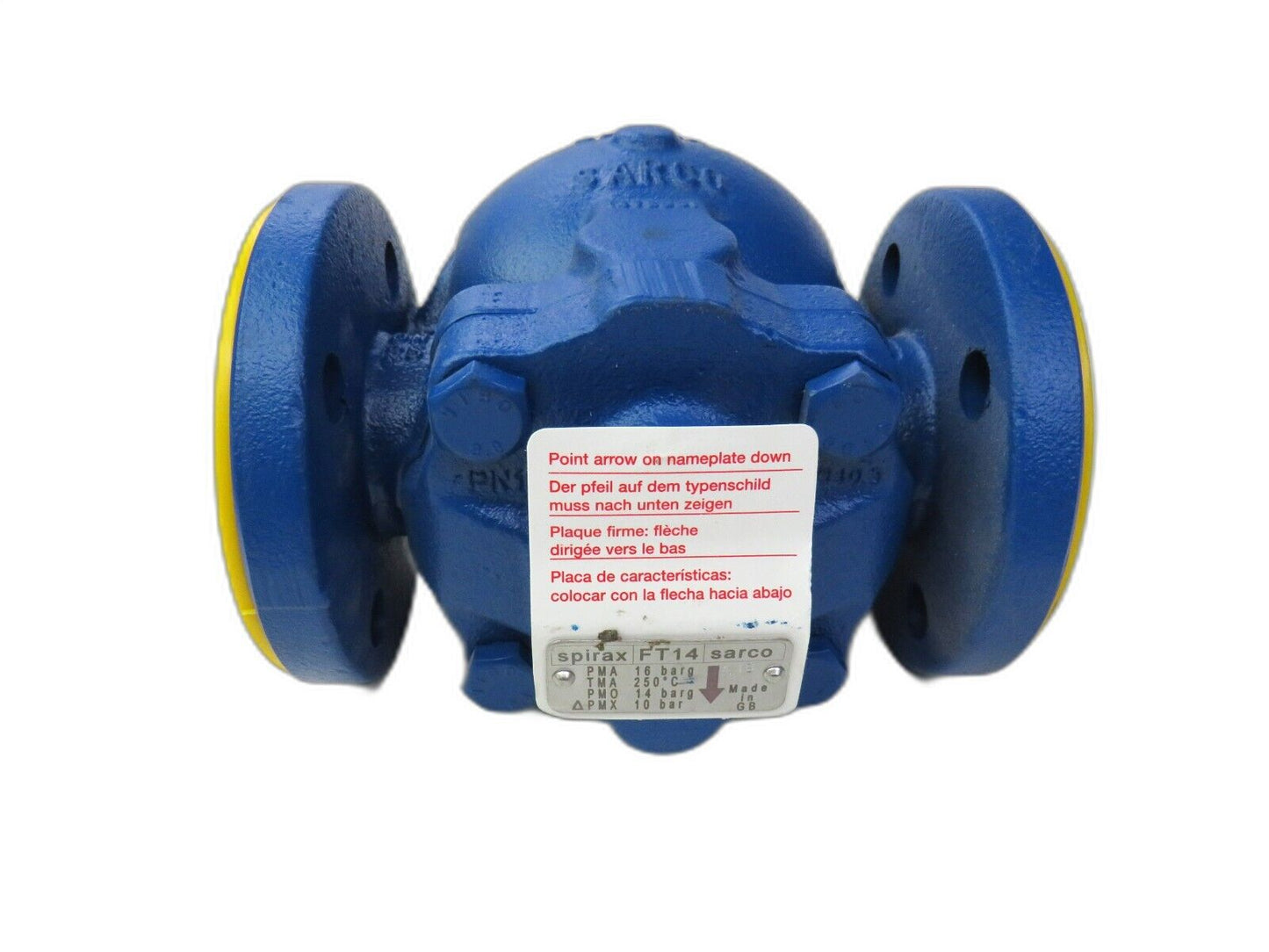 Spirax Sarco DN25 FT14-10 TV STEAM TRAP PN16 R/L 1475193 New
