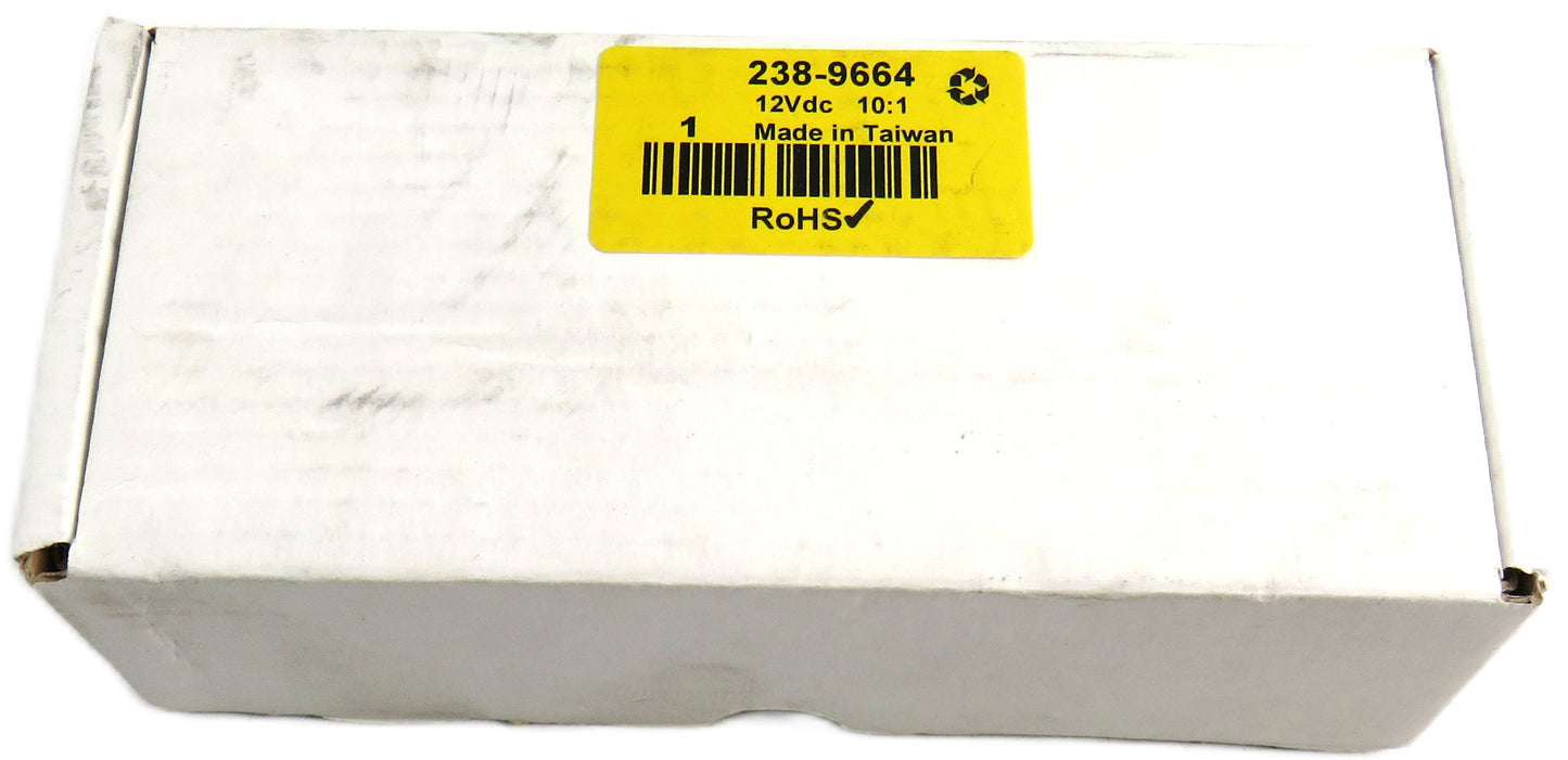 RS PRO 238-9664 Brushed Geared, 19.8W, 12Vdc, 10 Ncm, 1095rpm, 6mm Shaft New